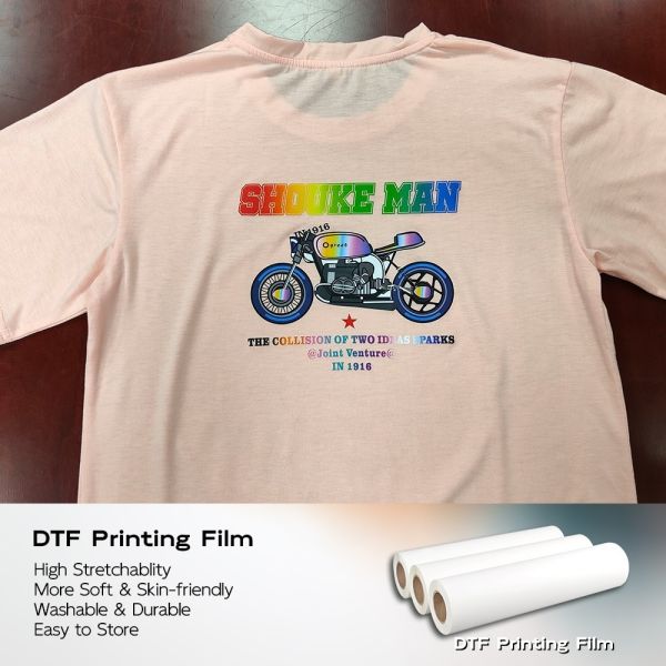 DTF Transfer Film Various Sizes Customized Inkjet Printer DTF Printing Film For Sublimation