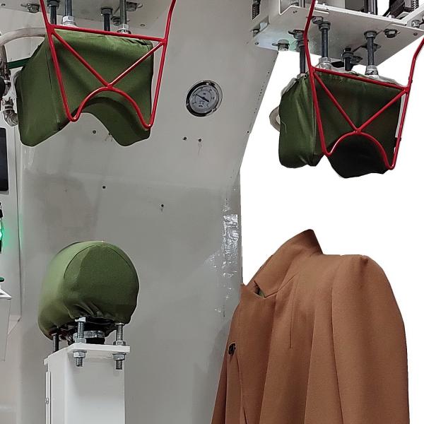 Машина прессы пара 1.5KW для цилиндра вертикального 220V Sinle одежд