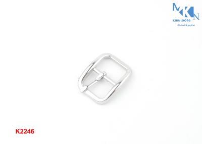 Heel Pin Shoe Strap Buckles Zinc Alloy Material Nickle Color Hanging Plating K2246