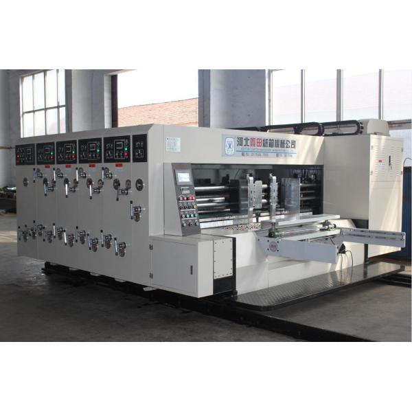 High Topping Precision Flexo Printer Slotter Machine Carton Making Equipment 15kw - 30kw