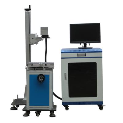 100X100MM Lens Metal Laser Marking Machine For Labels , Fibre Laser Marking Machine