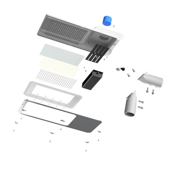 Intelligent Control Highway Street Lamp 50w LED Street Light 30000 Lumens