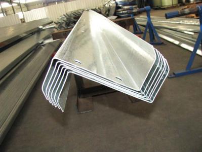 Customized Galvanizing Steel Purlins With Zed / Cee Purlin And Girt Fabrication