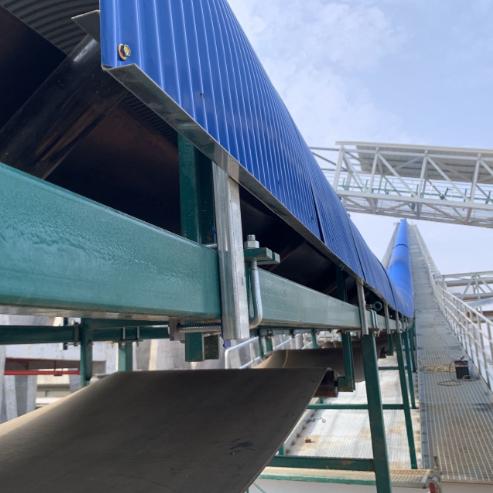 High-Capacity Belt Conveyor System – Jiangxi A–E Section, 1 km Total Length