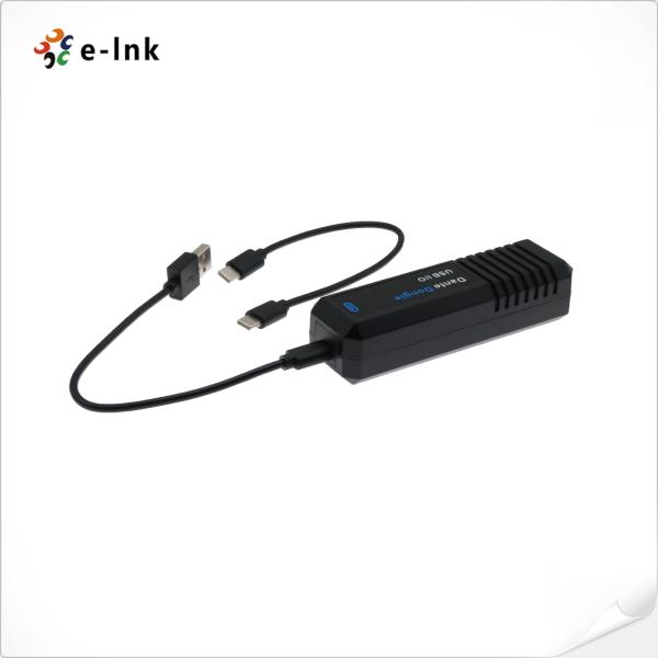 Dante Dongle USB Audio Converter with 24-bit Audio Support, 2x2 Channels, and 802.3af PoE Power