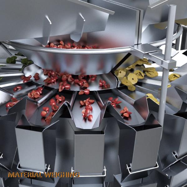 Machine à conserver des noix mixtes en acier inoxydable avec commande PLC