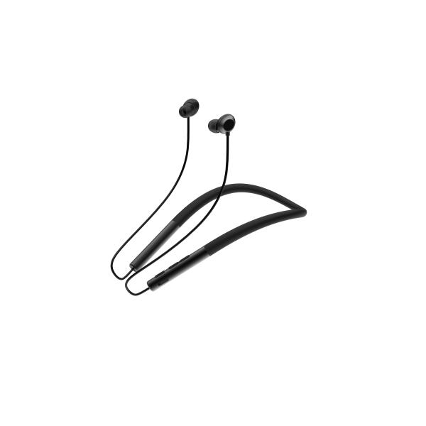 Hot sale neckband silicone string bluetooth headphone,bluetooth earphone with mic and magnetic earbuds