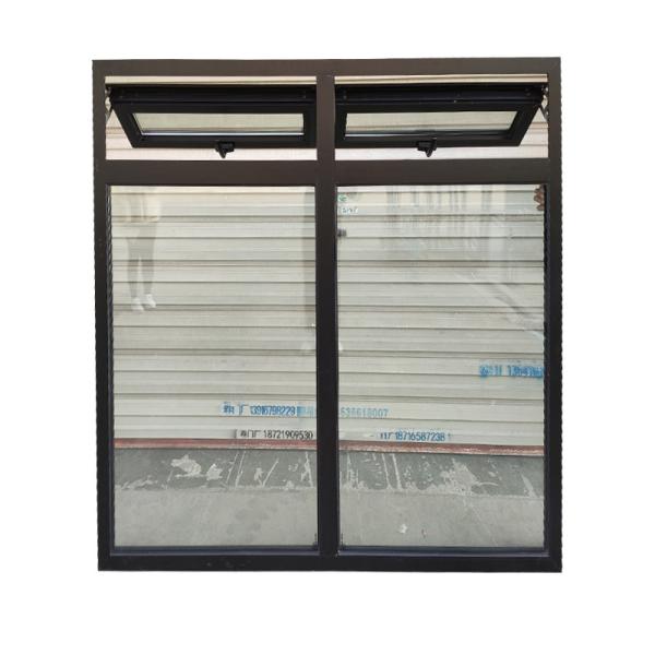 White Aluminum Awning Window with 1.4mm-2.0mm Profile Thickness and Frame Color