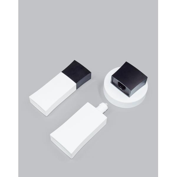 30ml / 50ml PE Cor e Logotipo Personalizados Forma Quadrada Creme Solar Creme para Mãos Loção Botelha UKL33D