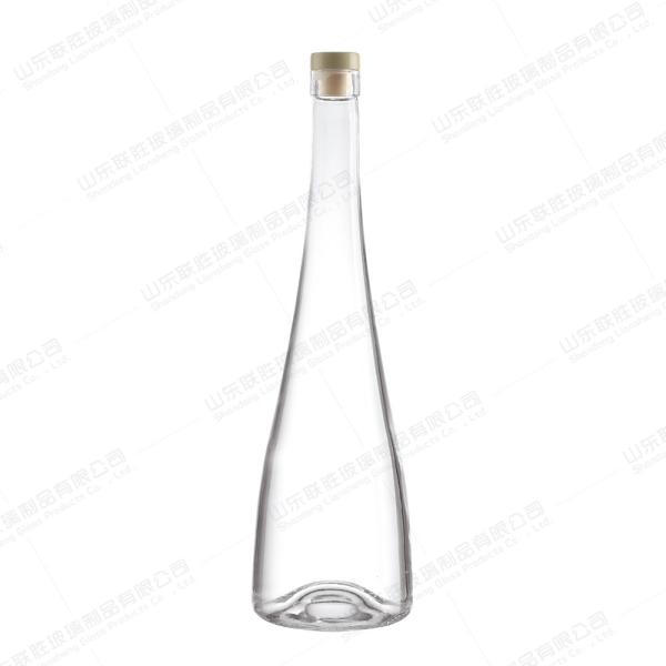 Glass Bottles for Wine Collar Material Glass Empty Whisky Liquor Bottles