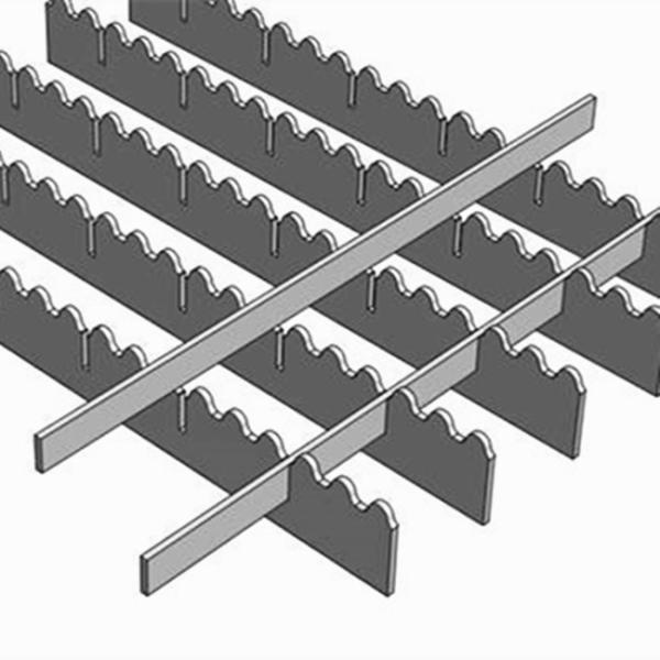 2mm Press Lock Grating Hdg For Large Car Wash Platform
