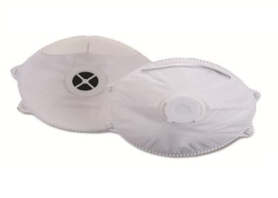 Non - Irritating Anti Dust Mask  Single Use With Round Valve En149 Certified