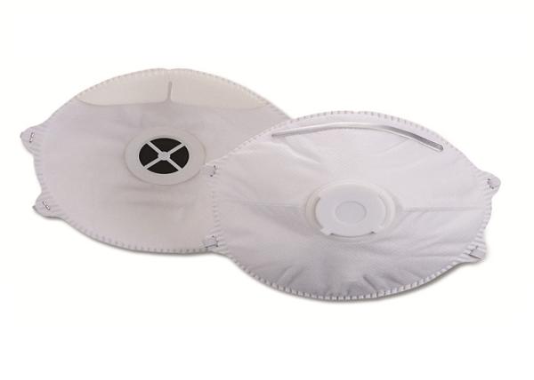 Single Use Face Mask , Anti Dust N95 Face Mask With Aluminum Nose Bar