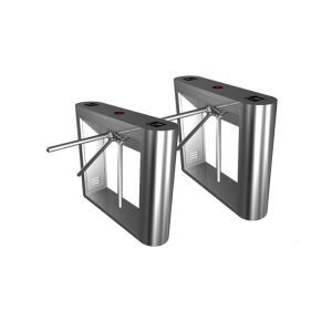 510mm Arm Length 24VDC 40W Tripod Turnstile Gate with 304 Stainless Steel Housing for Access Control