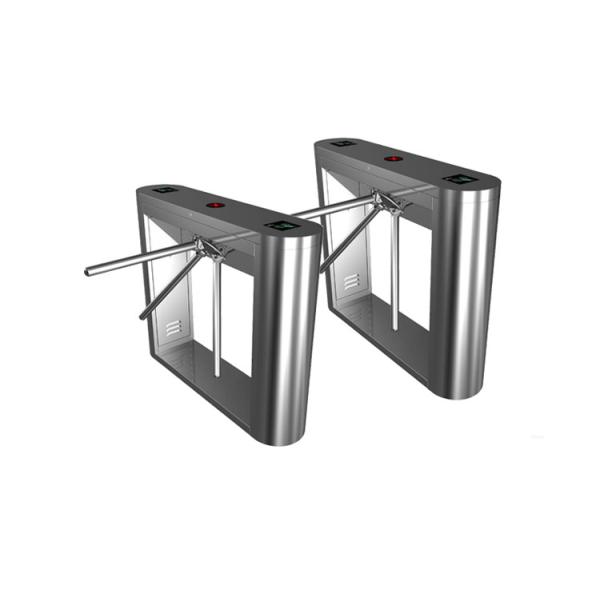 510mm Arm Length 24VDC 40W Tripod Turnstile Gate with 304 Stainless Steel Housing for Access Control