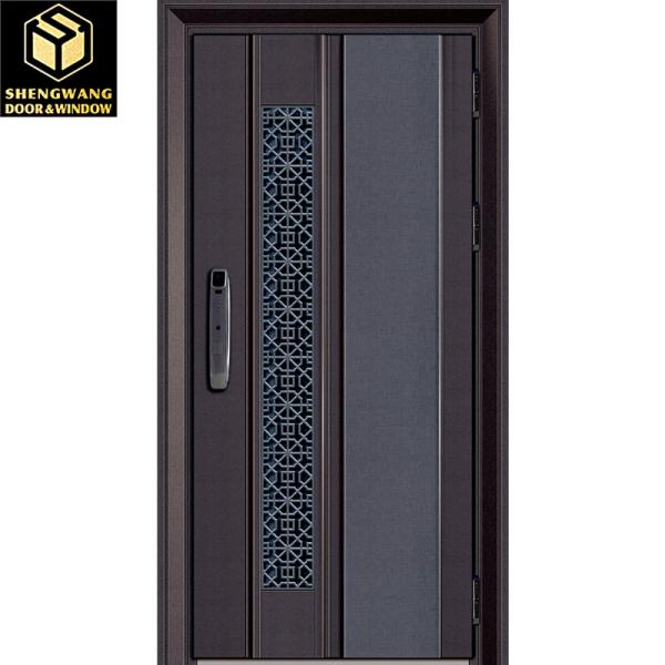 Customized Eco-Friendly Aluminum Room Door For Kindergarten Fire And Bacteral Protection