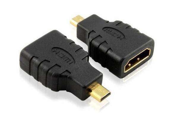 Micro HDMI adapter,micro HDMI male to HDMI A type female
