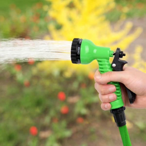 Garden Hose Reel Type Water Hose 25-250FT Expandable Magic Watering with High Pressure