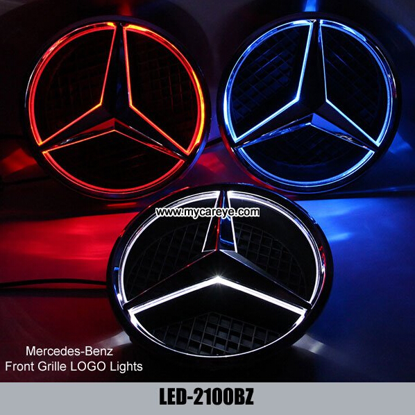 Mercedes-Benz R300 R320 R350 R400 R500 Front Grille logo LED Lights up