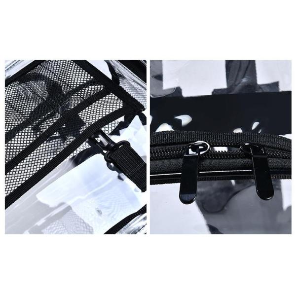 Custom Logo Clear Backpack Heavy Duty Pvc Transparent School Bag Backpack