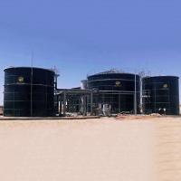 Support de gaz dans le coût d'usine de l'électricité de biogaz de système de traitement de biogaz