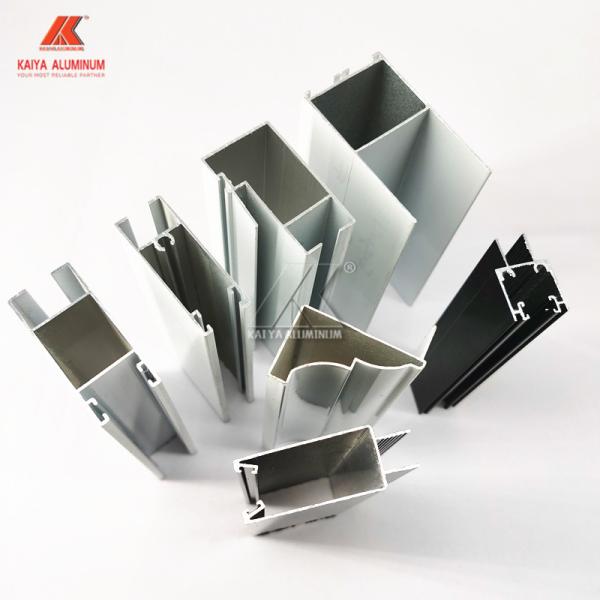 Powder Coated Aluminium Door Window Extrusion Profiles 6063 T5