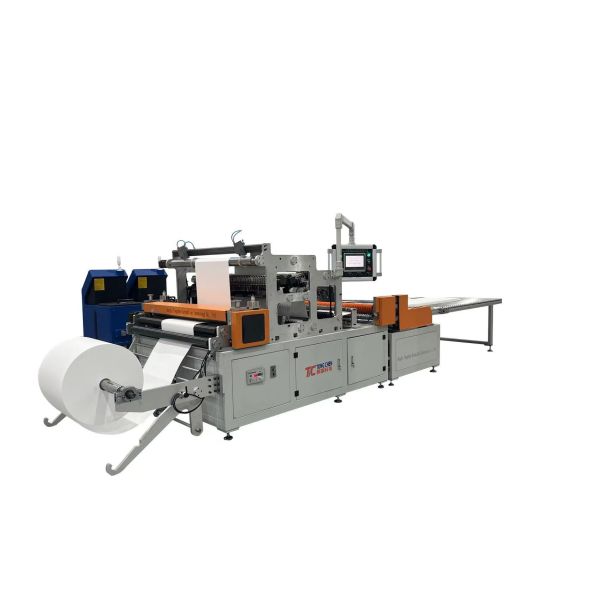 Computerized 300mm Pleat Height HEPA Mini Filter Pleating Machine Production Line