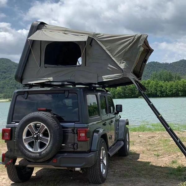 Fold Out Rooftop Tent 280g Polyester Aluminum Honeycomb Panel
