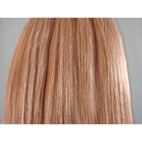 100g Bundle And Closure Straight Blonde Weaving Hair Extensions
