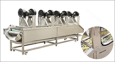 220V 380V Automatic Frozen French Fries Production Line For Meats