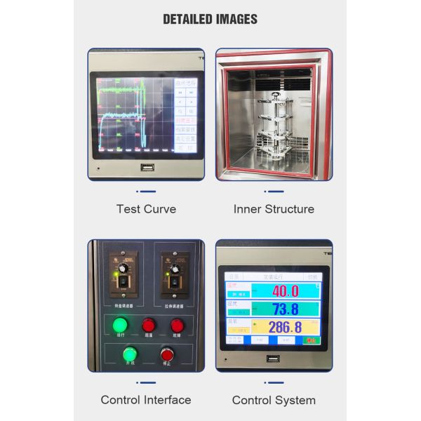 LIYI ASTM1171 Dynamic Ozone Test Equipment Aging Test Chamber Ozone Accelerate Rubber Aging Test Chamber Price