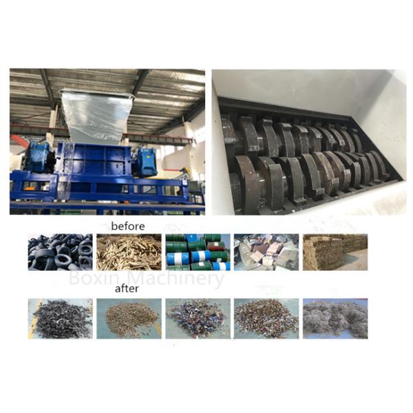 Multifunctional WOOD/PLASTIC/RUBBER/METAL shredder Single/Double shaft block/film/barrel shredding machine