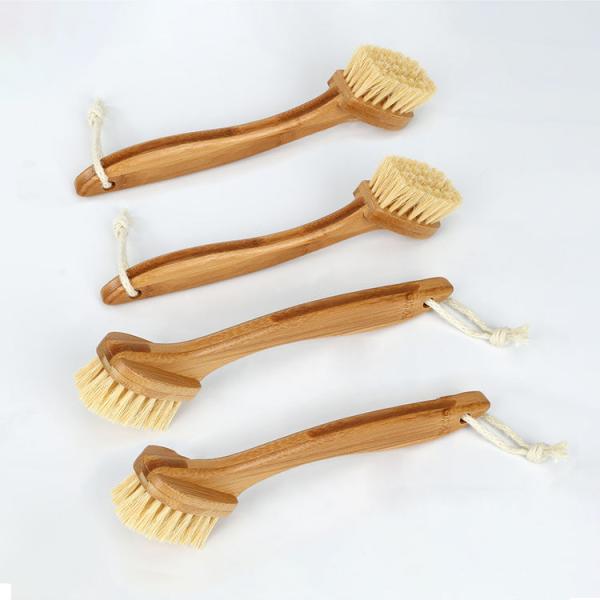 Household Kitchen 25*5*6CM Wood Cleaning Brush Dishwashing Dish Pot