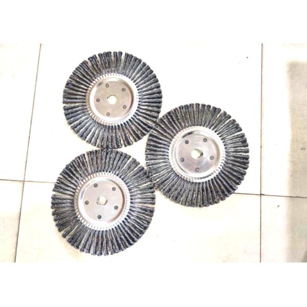 Industrial Supplier 80 Knot 350mm OD Steel Knotted Pipe End Deburring Brush