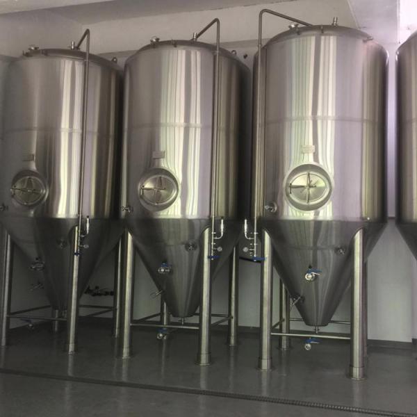 Stainless Steel Conical Beer Fermenter In Beverage Processing Machinery