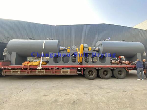 Vacuum Rake Harrow Sludge Chemical Material Paddle Drying Plant for Material Status