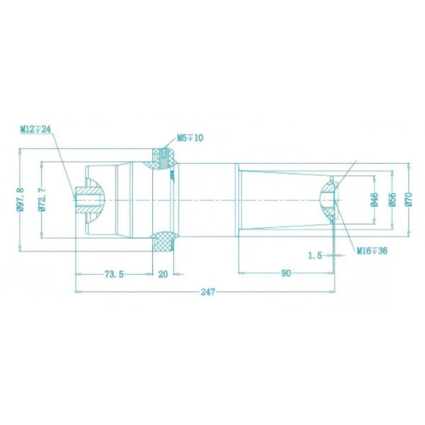 ANSI RMU Components High Voltage Switchgear SF6 Bushing With Gas Insulation