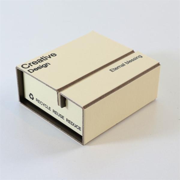 Foldable Small Cardboard Jewelry Boxes Wedding Party Small Gift Packing Box Offset Printing