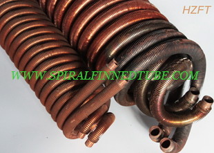 Tankless Water Heaters Integrated Copper Tube Coil as Heat Exchanger