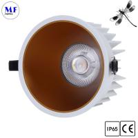 48W IP65 LED Down Light 3 ans de garantie 100lm/W 15°/24°/38°/60° Blanc/Noir optionnel Encastré pour entrepôt