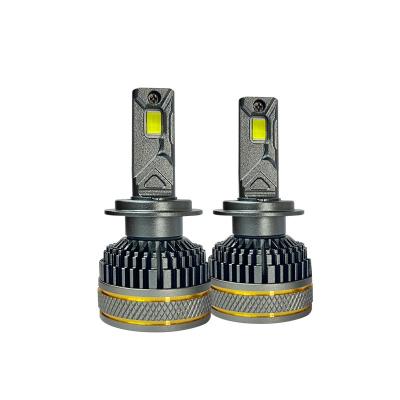Double Ball Bearing Fan EMC Anti Interference LED Car Headlights