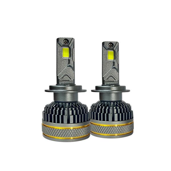 Double Ball Bearing Fan EMC Anti Interference LED Car Headlights
