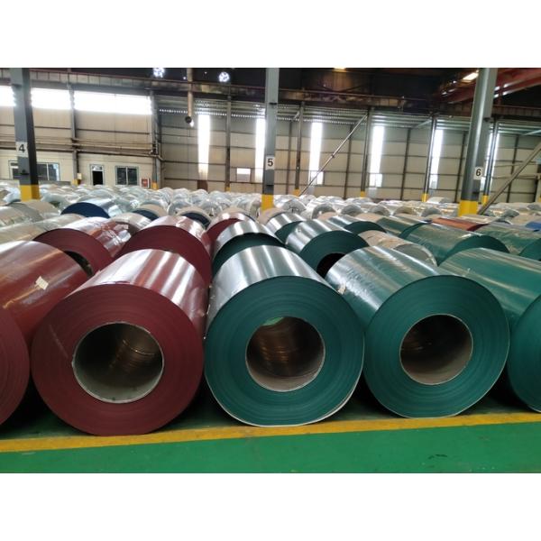 Zin Coated Prepainted Galvanized Steel Coils PPGI PPGL DX51D 1500mm