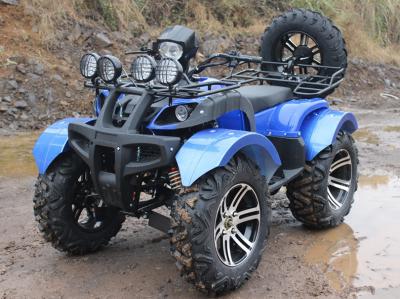 Water Cooled 250CC Four Wheel Atv 13.9HP With Front Drum Rake