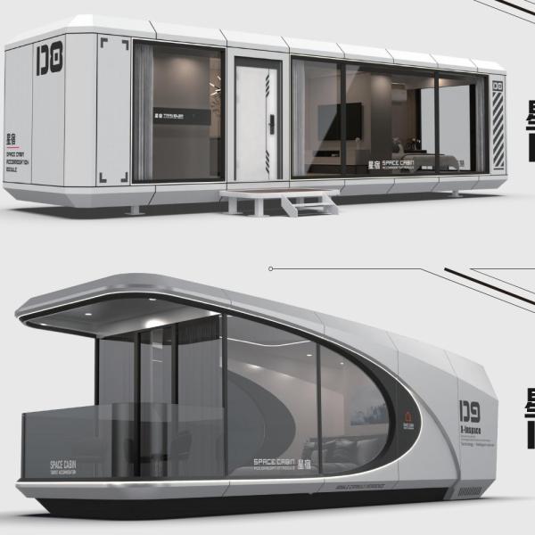 Capsule Space House  Cabin House Modular   Living