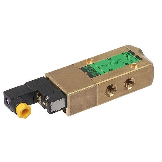 Series 551 A Line Of 1/4 3 Way 4 Way Compact Solenoid Spool Valve For Controlling Air Or Inert Gas