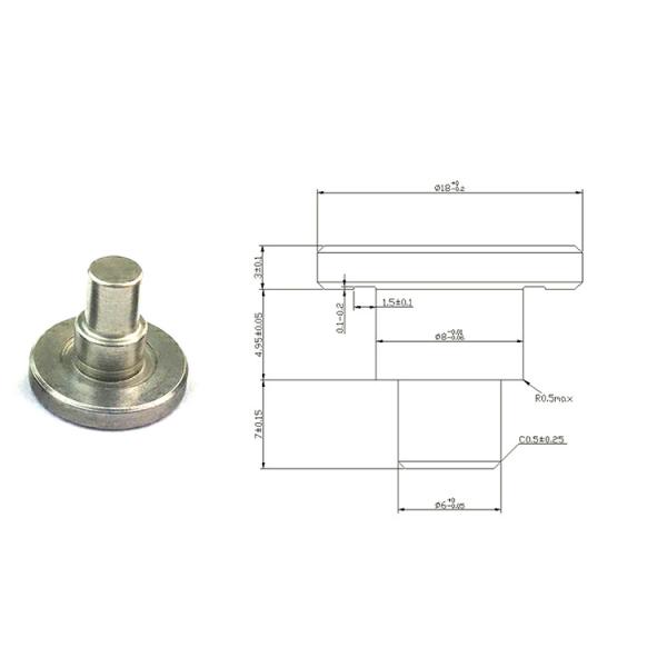 Storage Rack Rivet Fastener For Shelving Crossbeams Connections