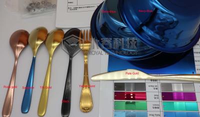 PVD do ouro, do bronze, do preto, da Rose Gold, do Chrome, o azul, o vermelho, o verde, o roxo & o cinzento
