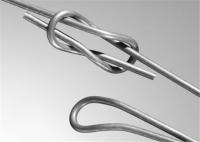 Força de alta elasticidade galvanizada da relação rápida do fio dos laços de pacote para pacotes obrigatórios