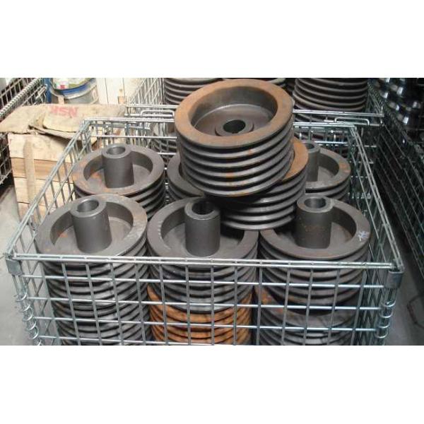 Galvanized And Pressure Resistant 500kg Foldable Metal Cage